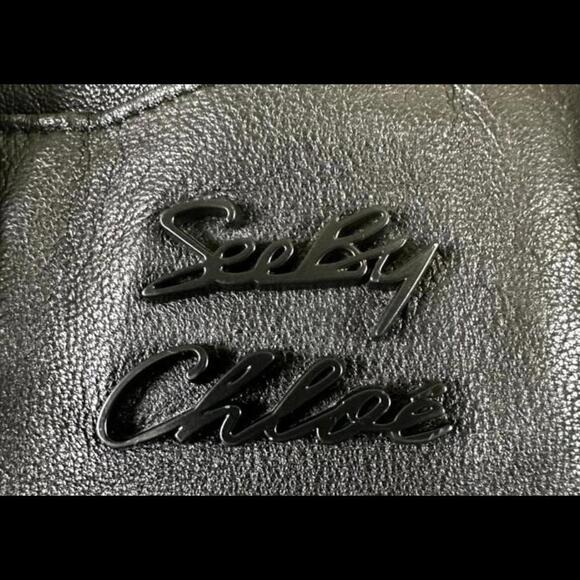 See by Chloe Two Way Shoulder Crossbody Bag in Black Leather (CHXX050) - Picture 4 of 16